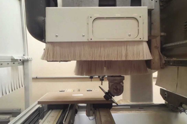 CNC gépünk munkában