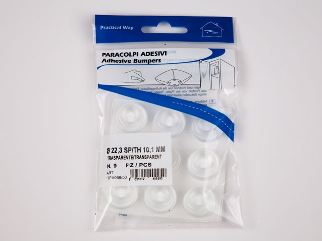 VASALAT EGYÉB RUGALMAS ÜTKÖZŐ 22,3*10,1 MM 9DB/BLI