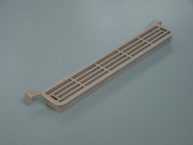 VASALAT EGYÉB SZELLŐZŐ SZÖGLETES 444 SZÜRKE 203X35X14 MM