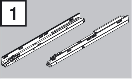 FIÓKRENDSZER BL 578.4001 ANTARO FIÓKSÍN 400MM