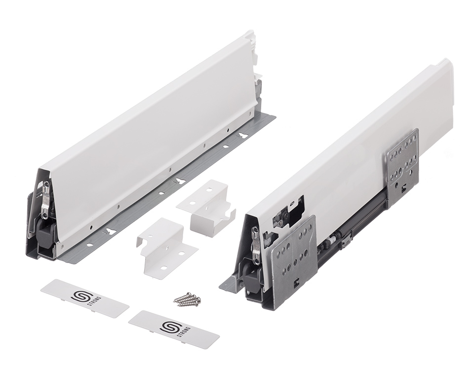 FIÓKRENDSZER STRONG BOX 86/450MM FEHÉR