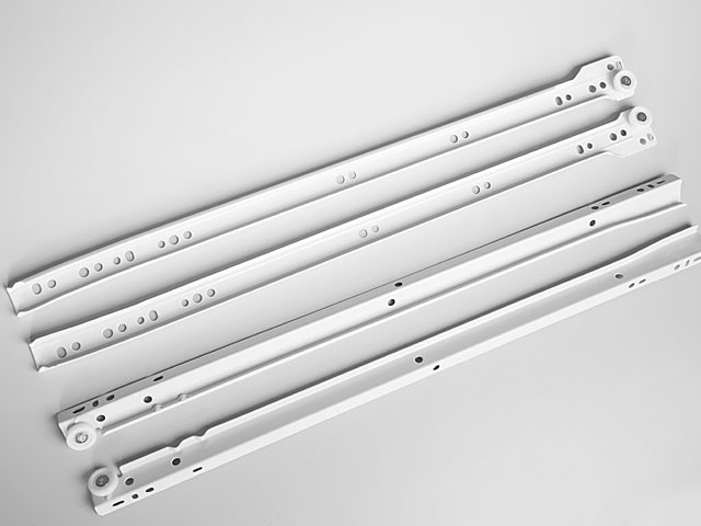 FIÓKRENDSZER GÖRGŐS FIÓKCSÚSZÓ 400MM FGV FEHÉR