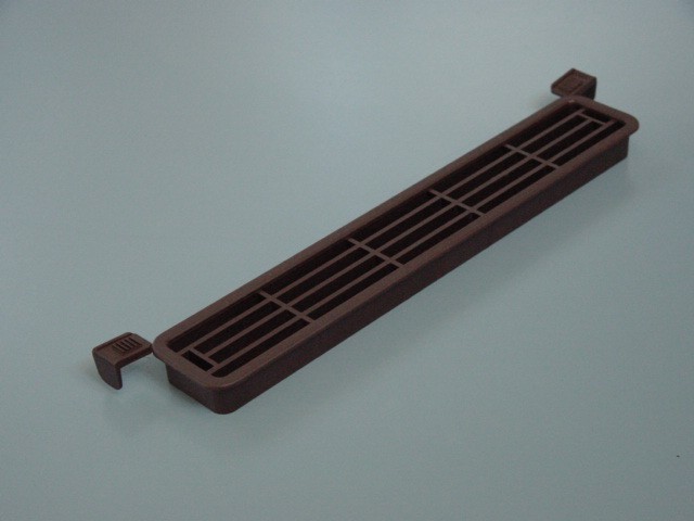 VASALAT EGYÉB SZELLŐZŐ SZÖGLETES 444 BARNA 203X35X14 MM