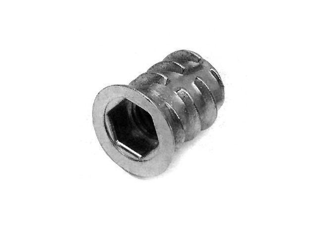 KÖTŐELEM FÉMDÜBEL M6 BF1/4 BU01 10X13MM NYERS CINK